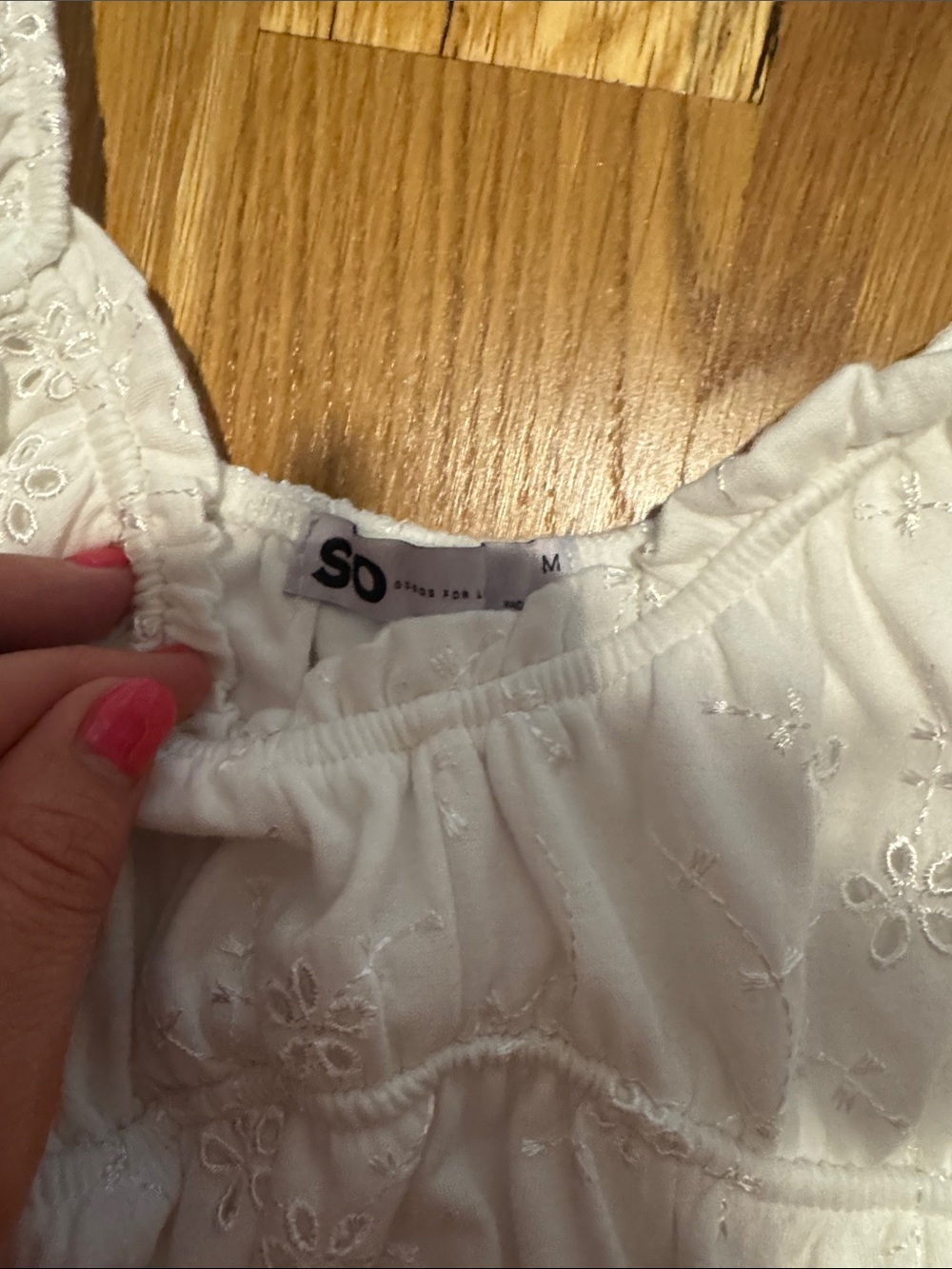 Eyelet Top - Picture 2 of 3